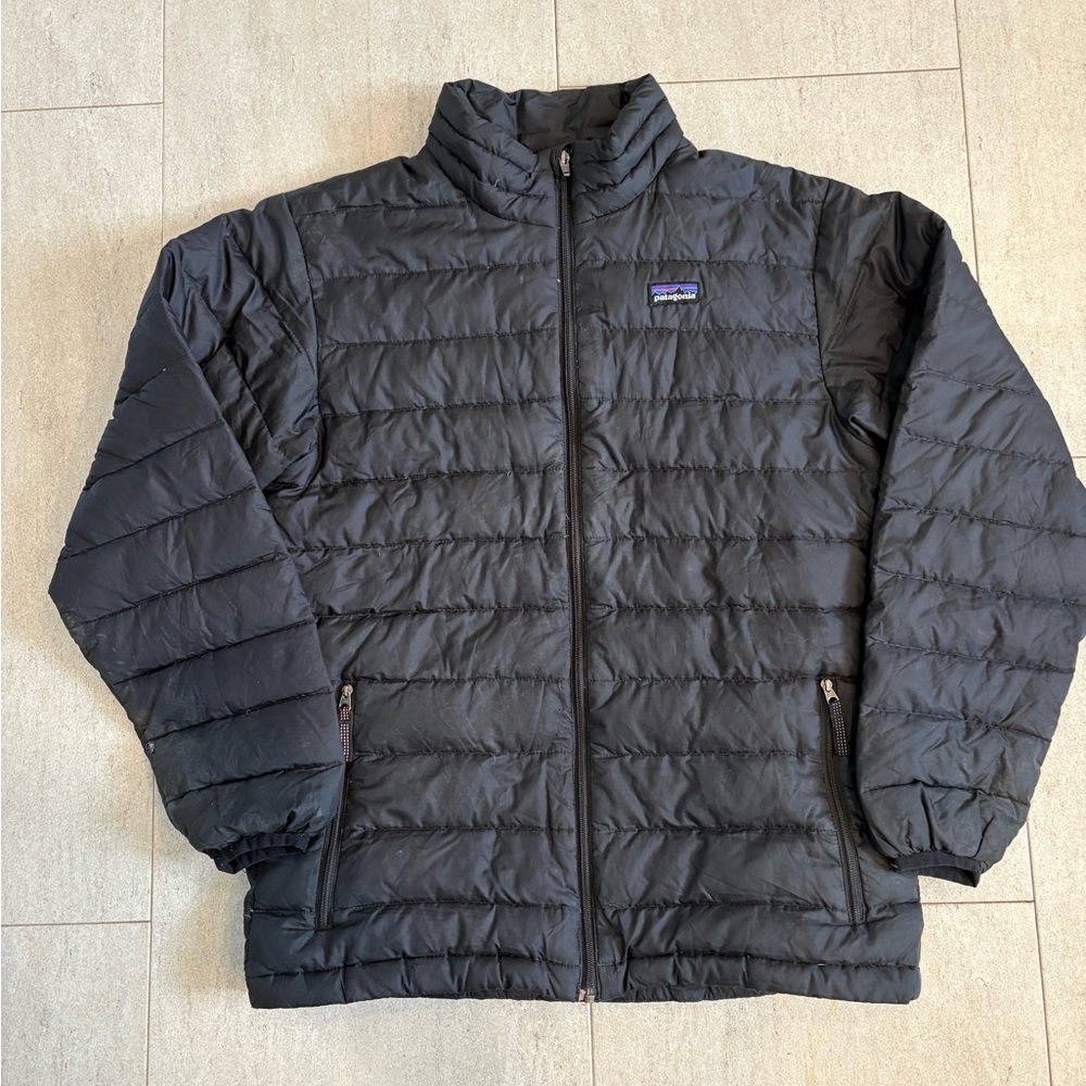 Patagonia Black Kids Puffer Jacket
